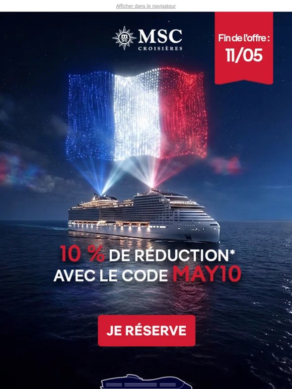 Les MSC Days se terminent dans quelques jours...