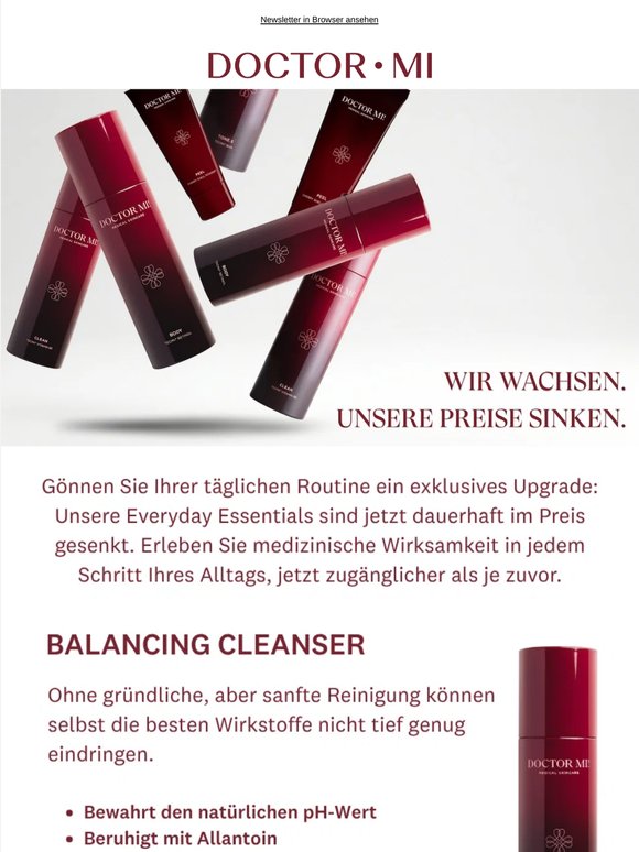 Ihre tägliche Pflege, dauerhaft günstiger.🧴