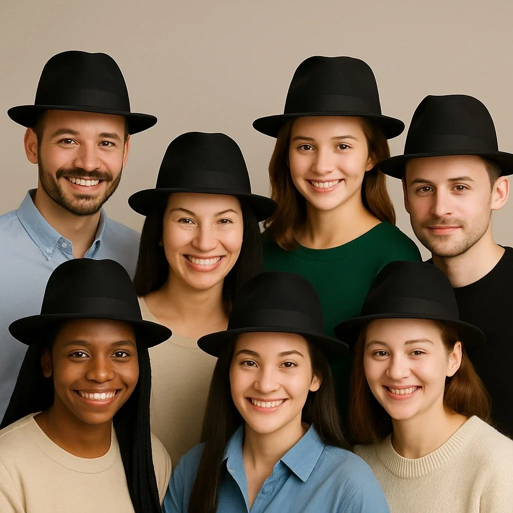 Black Cuban Fedora 1316