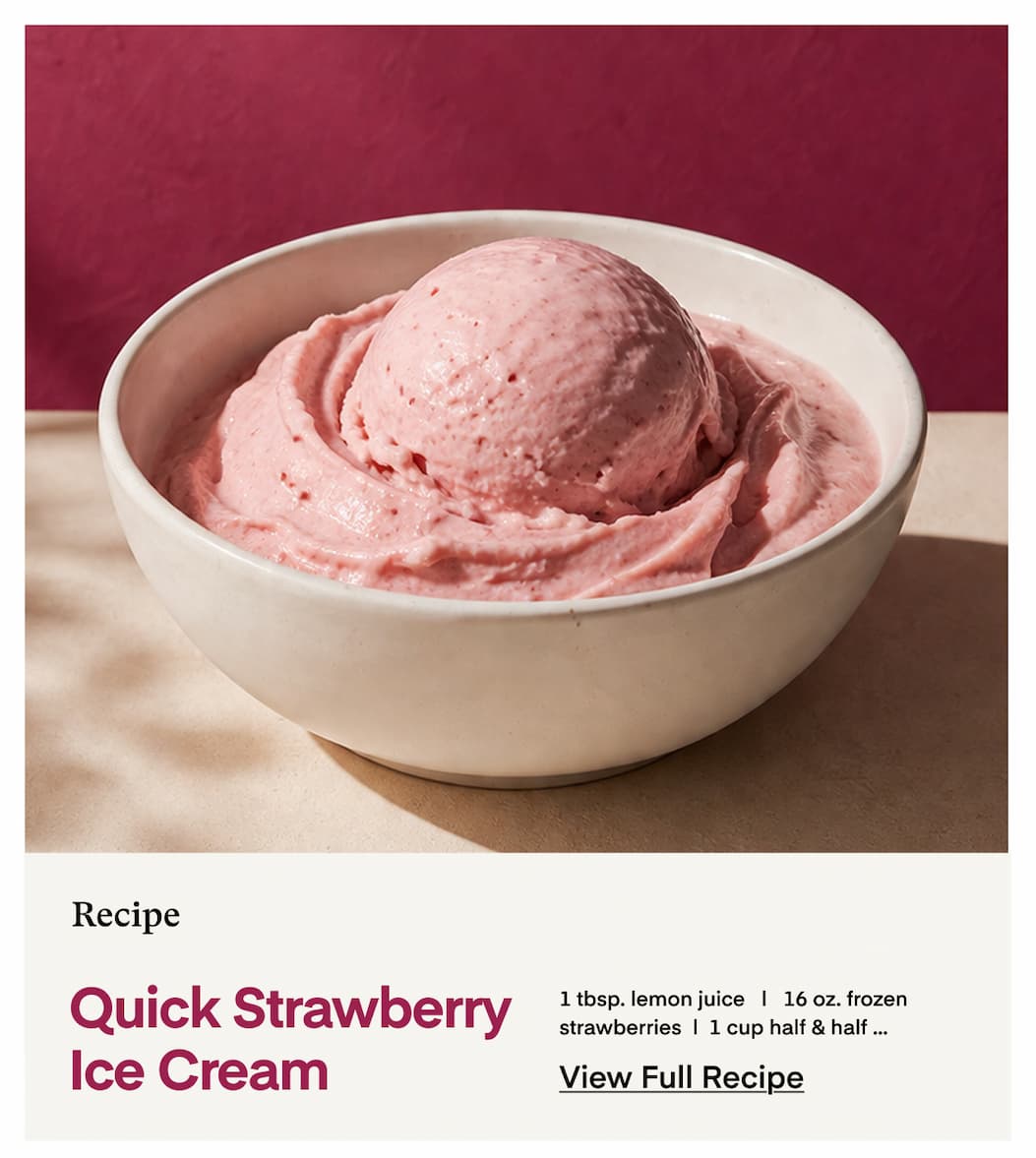 Strawberry Ice Cream