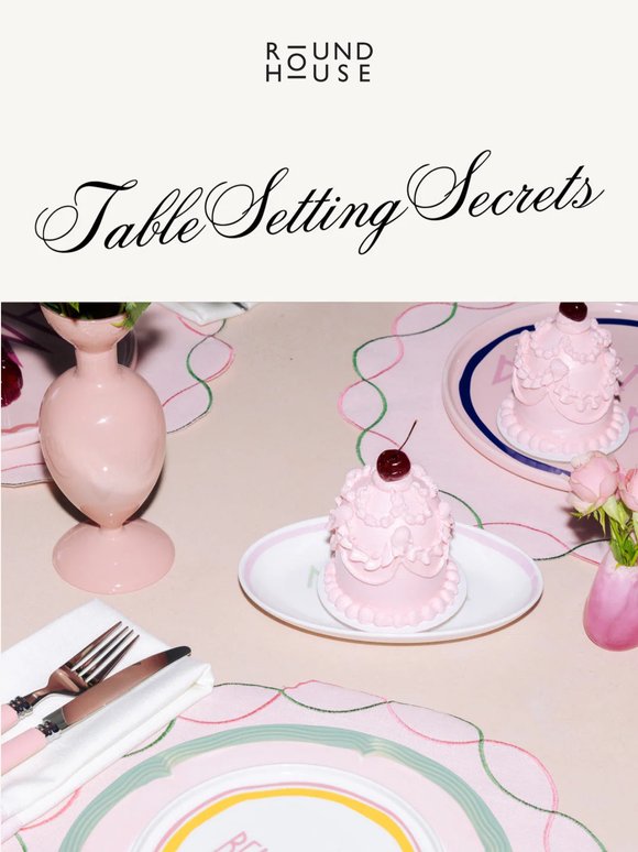 Mum's the word ... our table styling tips