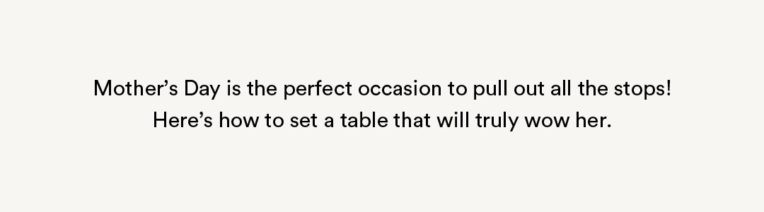 Our Table Setting Secrets
