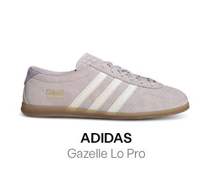adidas Women's Gazelle Lo Pro Sneakers in Lilac/White