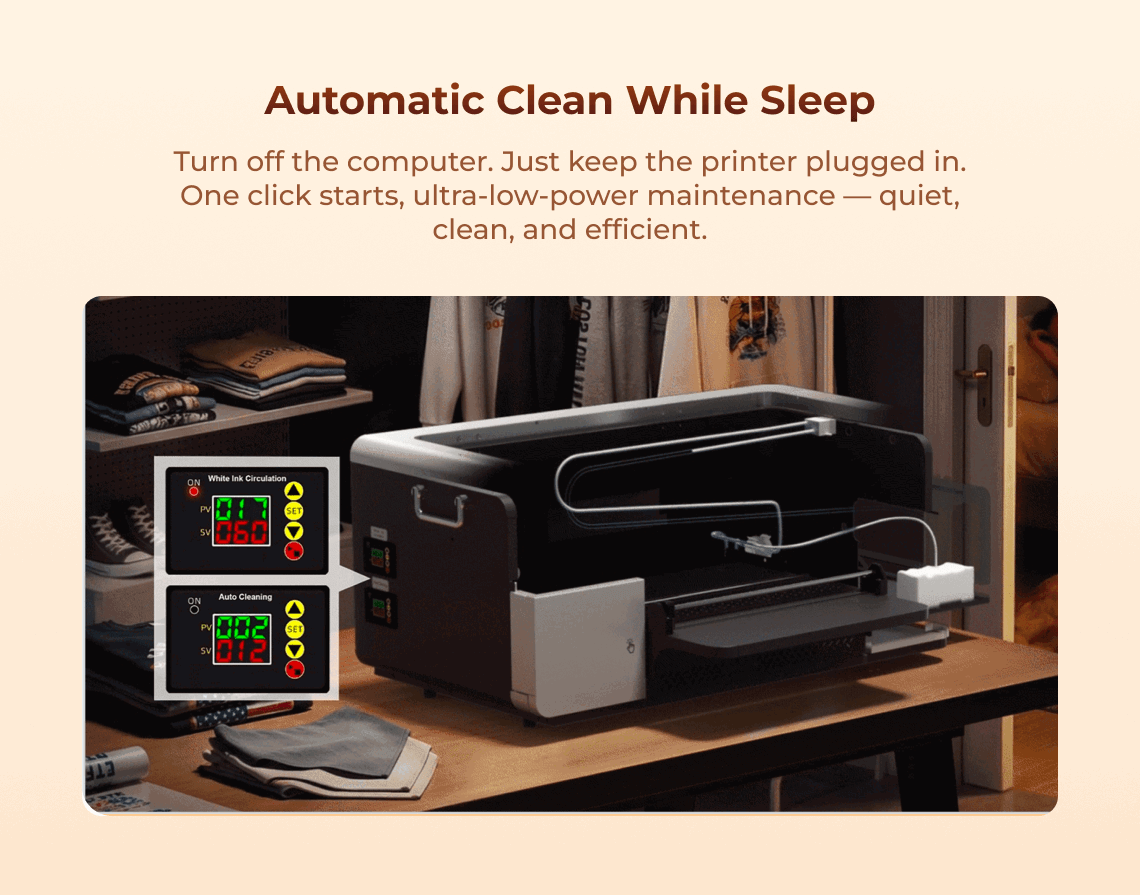 Automatic Clean While Sleep