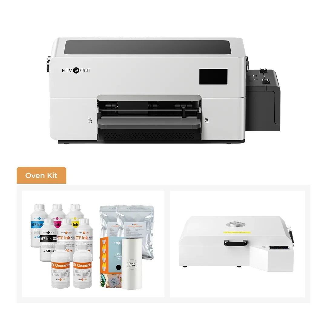 New Arrival! HTVRONT D2 DTF Printer - Oven Kit / Daisy White