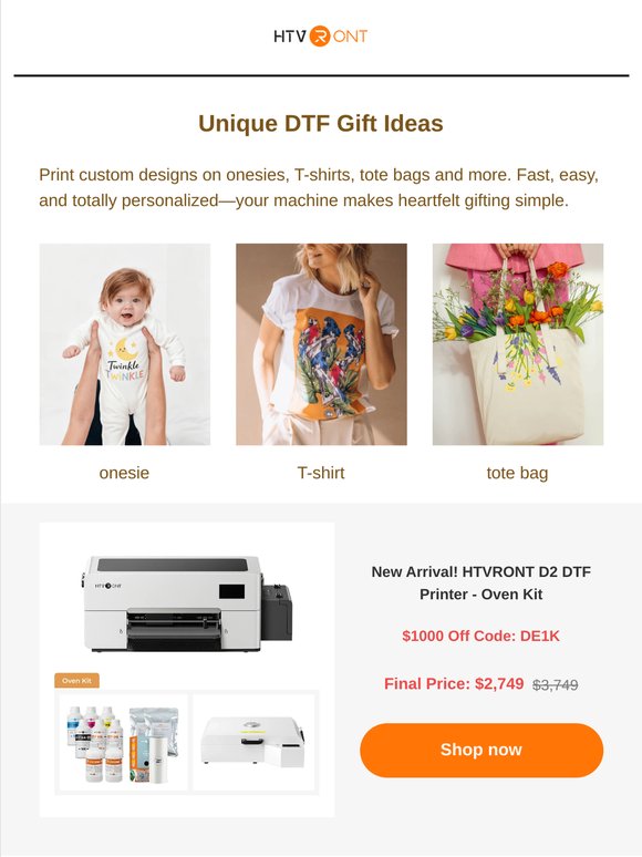 ⚡ $1000 Off DTF + Ovens Ready to Ship
