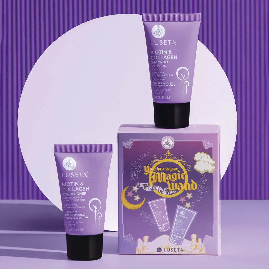 Image of Biotin & Collagen Travel Set Duo