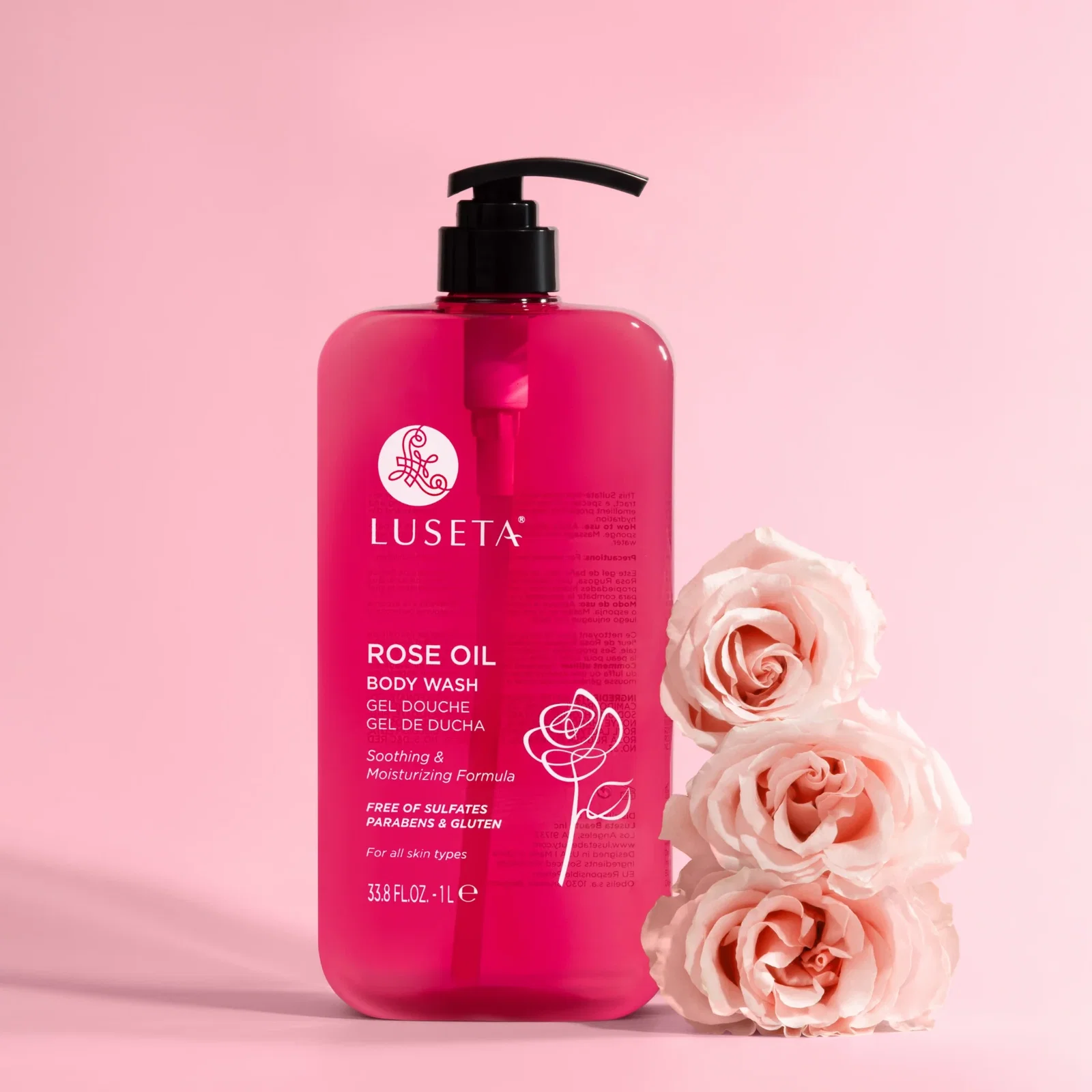 Image of NEW Rose Oil Body Wash