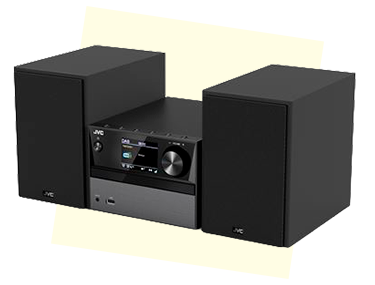 Microcadena JVC UX-F224B DAB+ Sistema Hi-Fi Negro