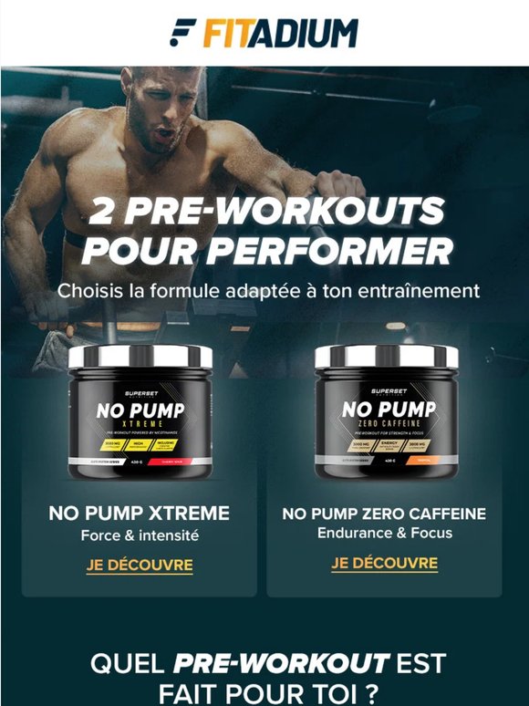 Focus, énergie, performance : quel pre-workout choisir ?