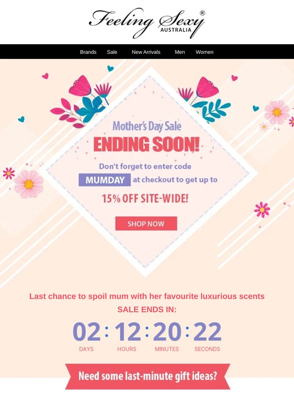 ⏰ Last Chance for Storewide Savings!
