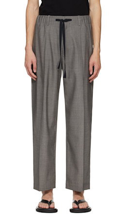 Gray Noam Trousers - Studio Nicholson