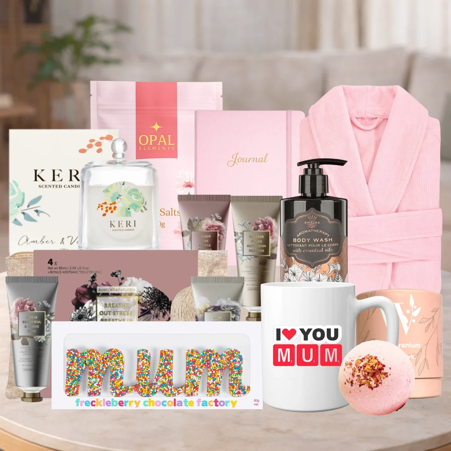 Image of I Love You Mother's Day Gift Basket