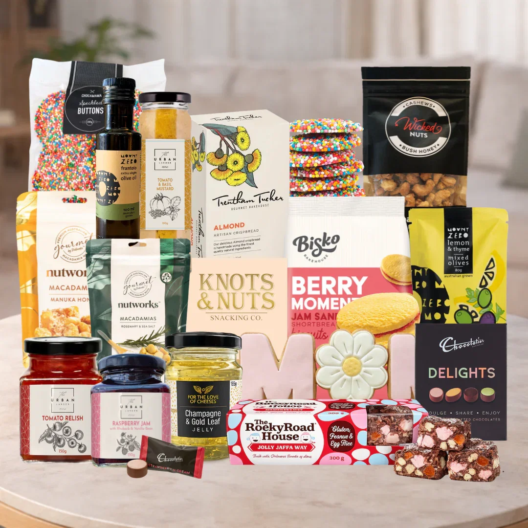 Image of Australian Gourmet Gift Basket for Mum