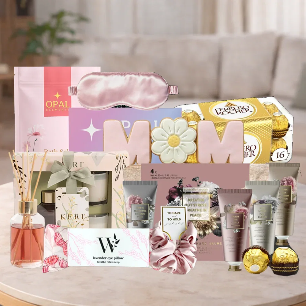 Image of Pamper Gift Basket for Mum