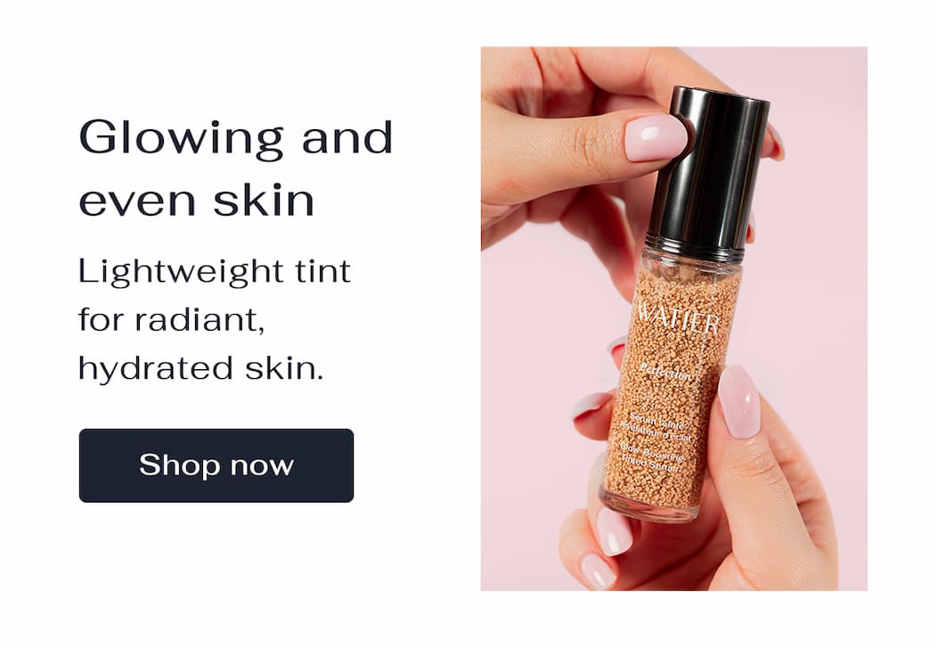 Glowing and even skin