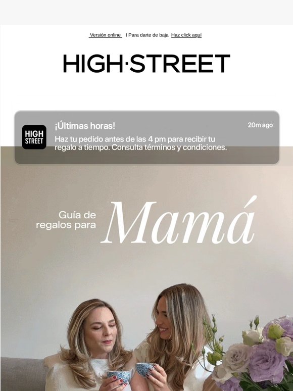 ¿Aún no encuentras el regalo para mamá? 🔎