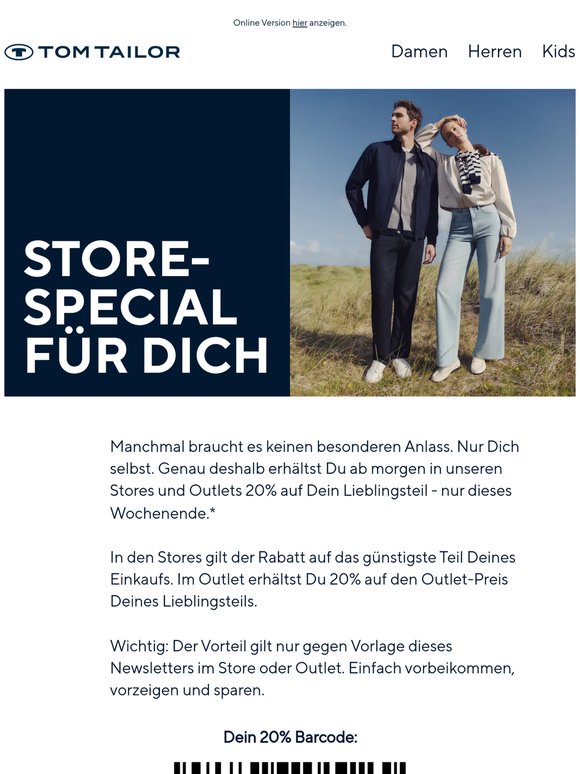 20% auf Dein Lieblingsteil 💕