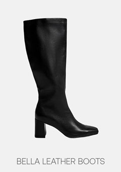 bella leather boot