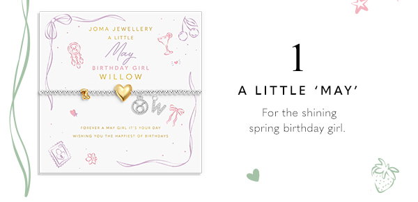 1 A Little 'May' - Celebrate the Spring birthday girl.