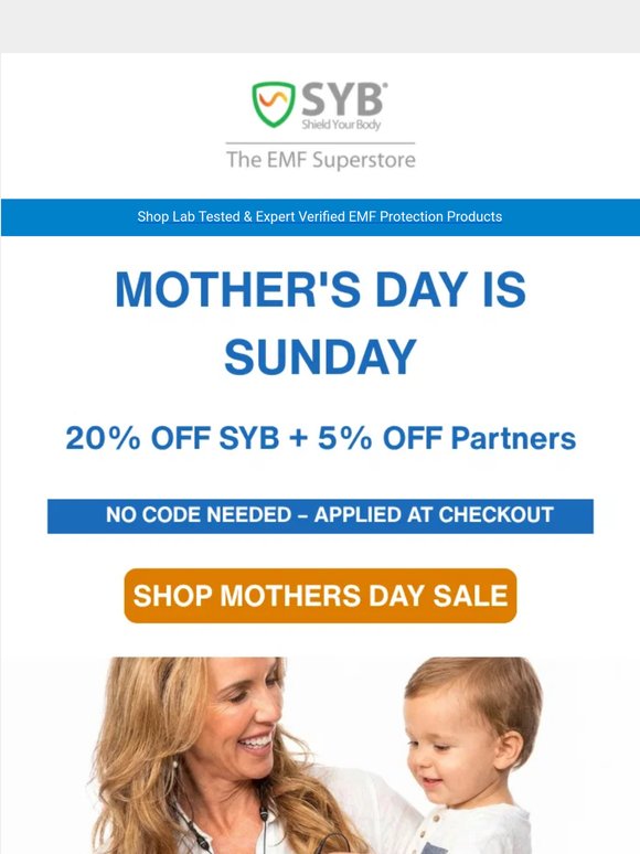 Mother's Day Is Sunday
