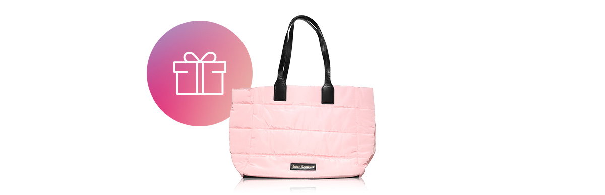 Сумка в подарунок від бренду Juicy Couture