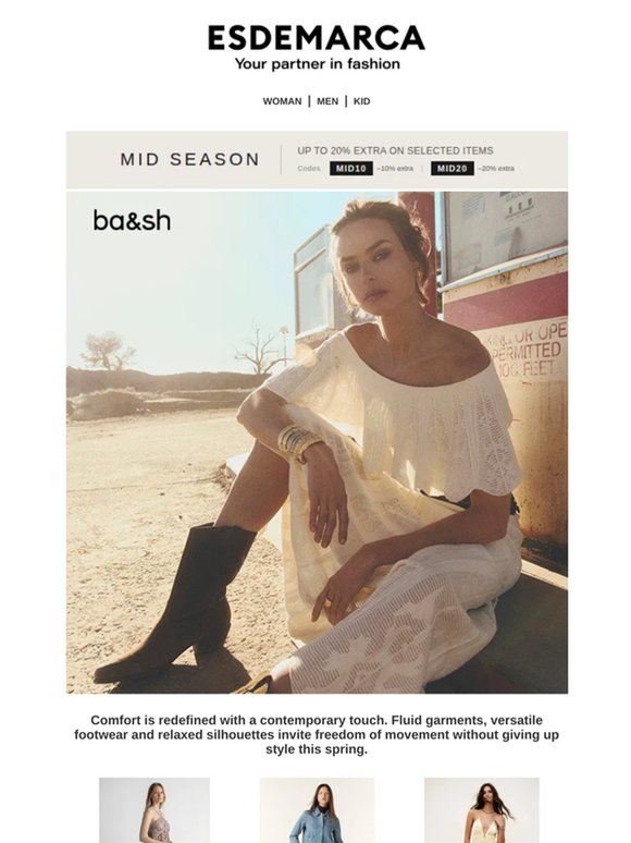 BA&SH, UGG and Weekend Max Mara for your everyday life