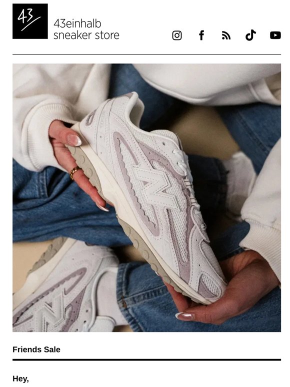 👟 NUR FÜR KURZE ZEIT // -20% auf New Balance