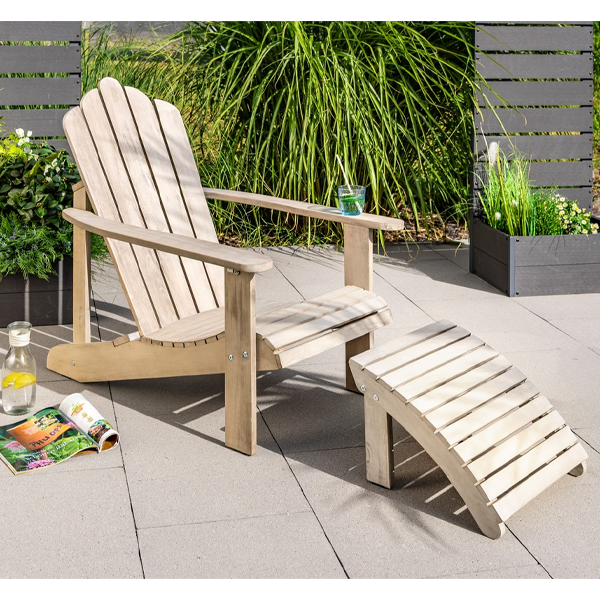 Gartenmöbel JULIA 4-Sitzer - Schwarz