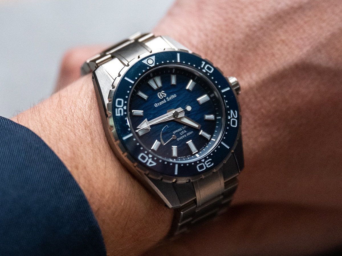 Grand Seiko’s Spring Drive U.F.A. Ushio 300 Diver is the Most Accurate Automatic Watch Ever Made