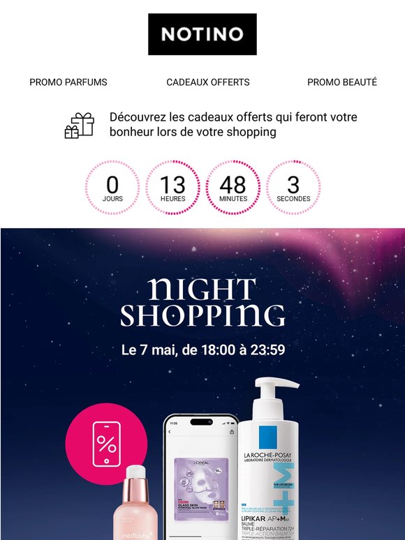 Ne manquez pas la réduction de 23 % sur les produits de soin pour le visage et le corps