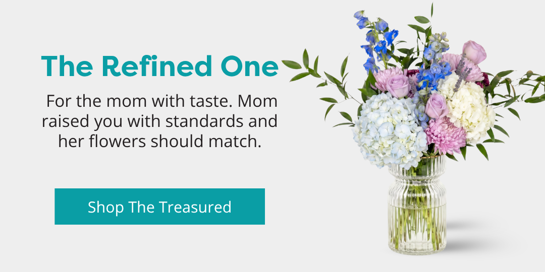 Callia's The Treasured bouquet in a vase