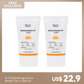 Dr.G Brightening Up Sun SPF50+ PA+++ 50ml X2