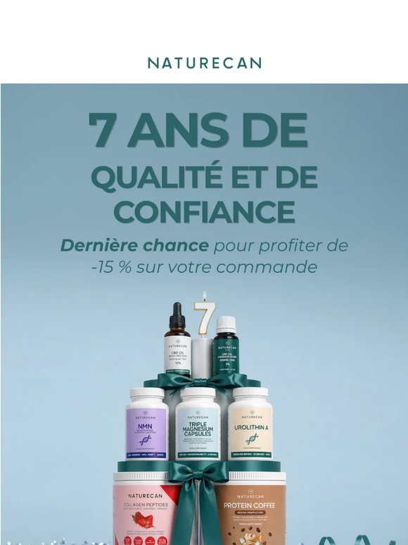 7 ans de passion et d'innovation! 🎂