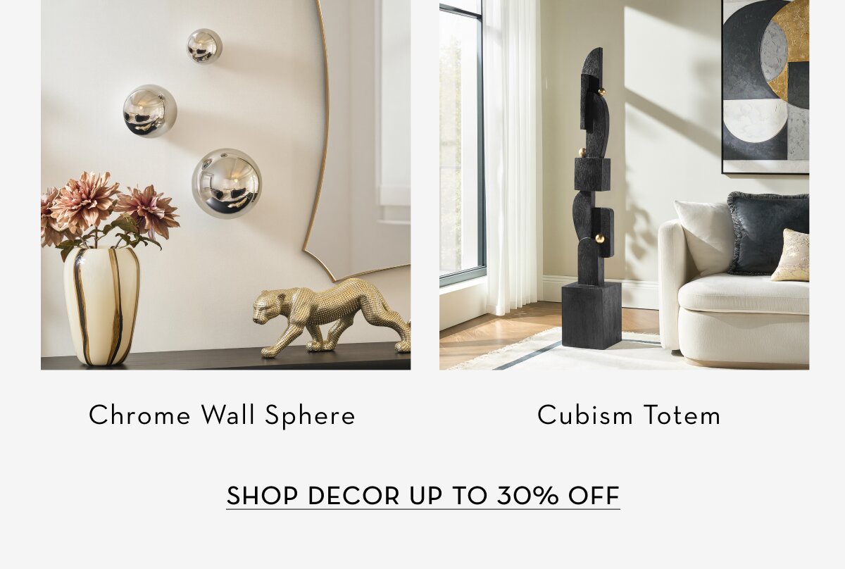 Shop decor, up to 30% off