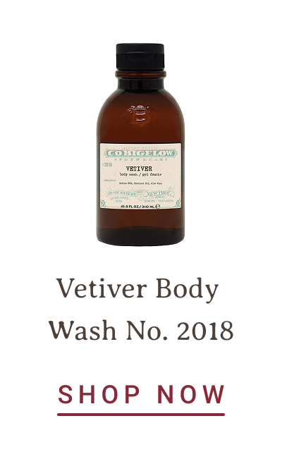 Vetiver Body Wash No. 2018 | SHOP NOW