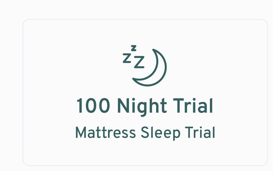 100 Night Trial Mattress Sleep Trial