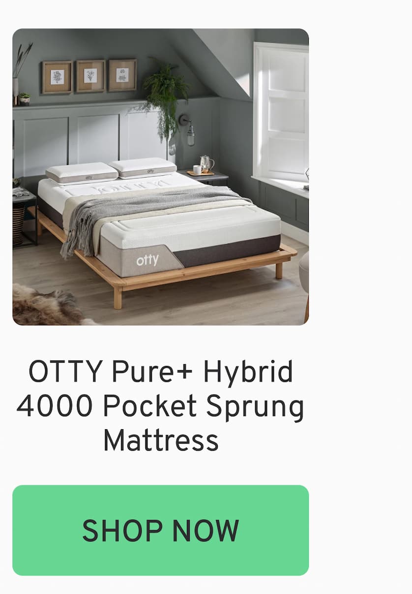 OTTY Pure+ Hybrid 4000 Pocket Sprung Mattress