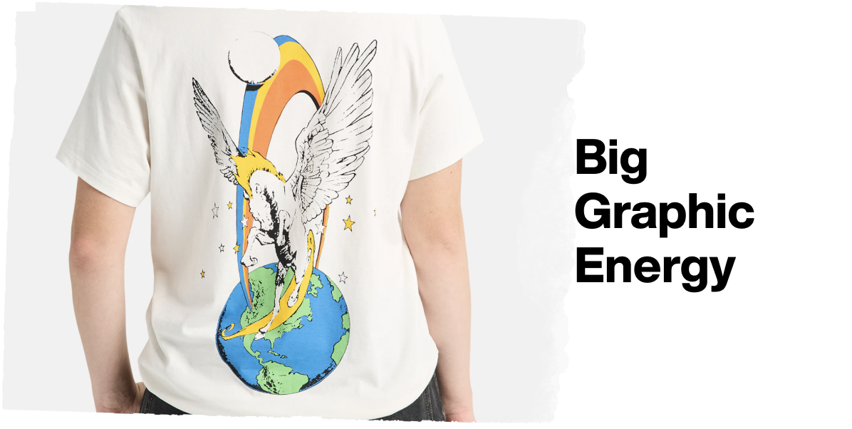 Back graphic on the Burton Hippocrene Short Sleeve T-Shirt in Stout White with the text "Major Energy and Layering Potential"