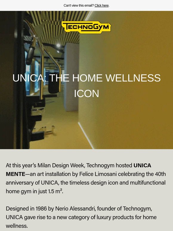 UNICA | Celebrating a timeless design icon