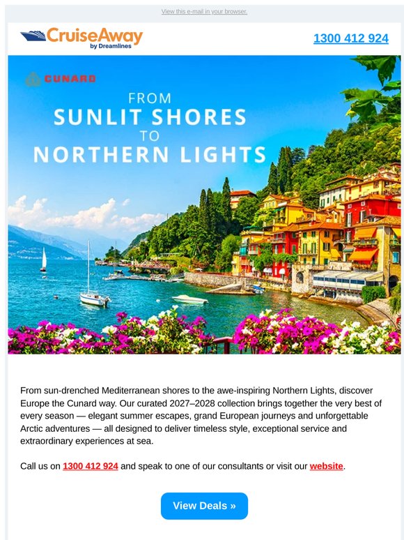 From Sunlit Shores to Northern Lights — Sail Cunard 27/28