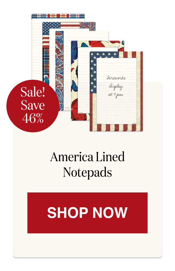 America Lined Notepads [Click here to Shop Now]