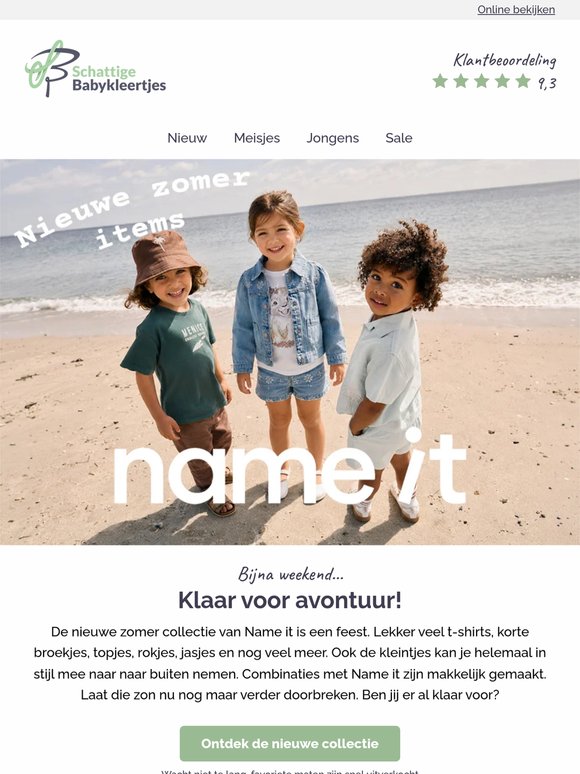 In stijl de zomer in met Name it 🌼