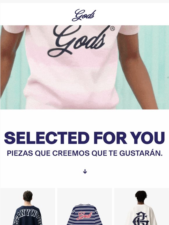 SELECTED JUST FOR YOU.