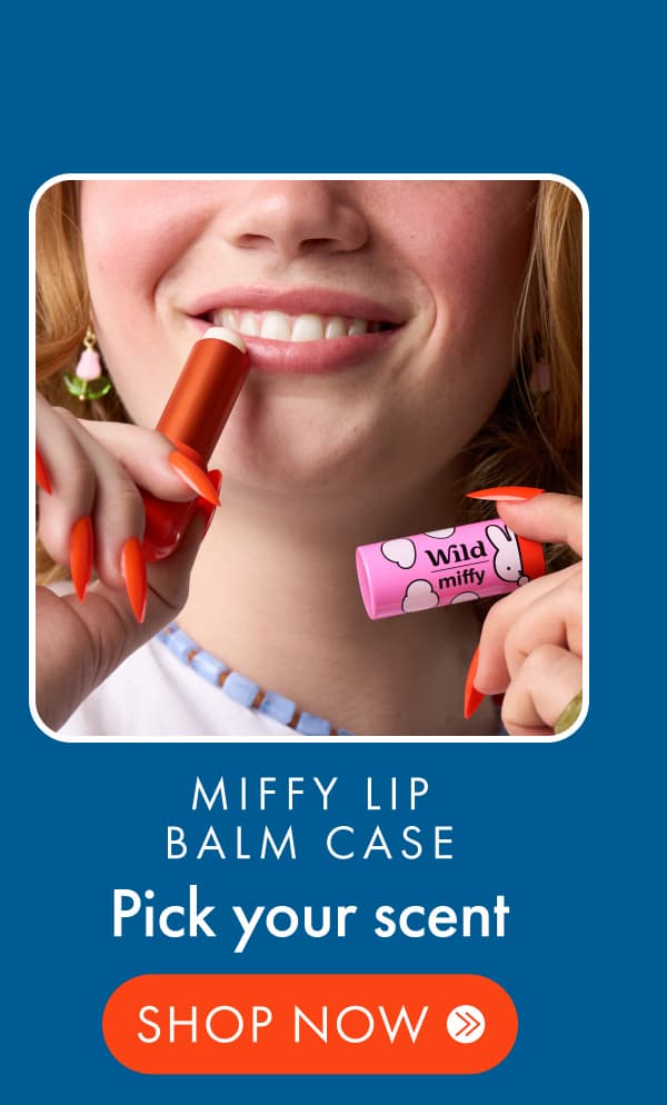 MIFFY LIP BALM CASE + Pick Your scent
