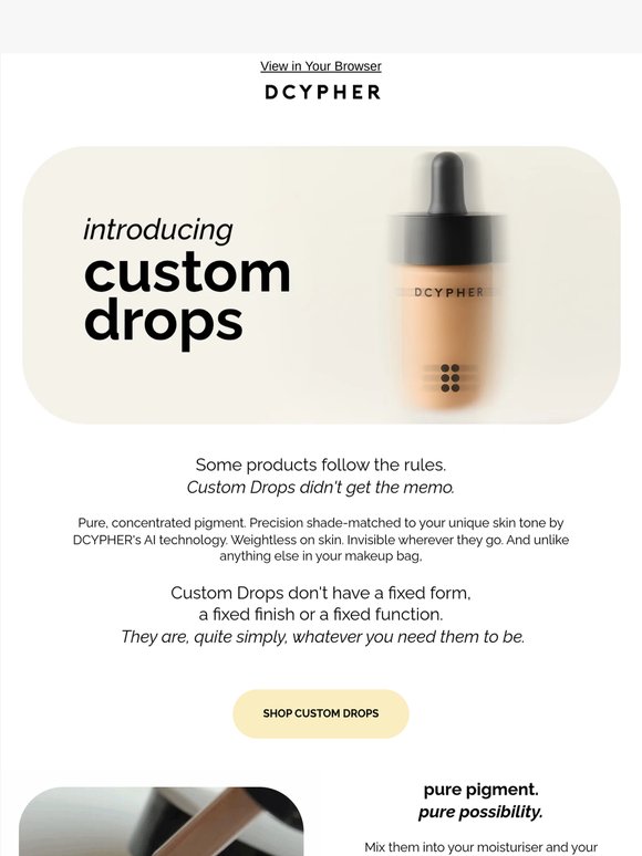 Introducing Custom Drops