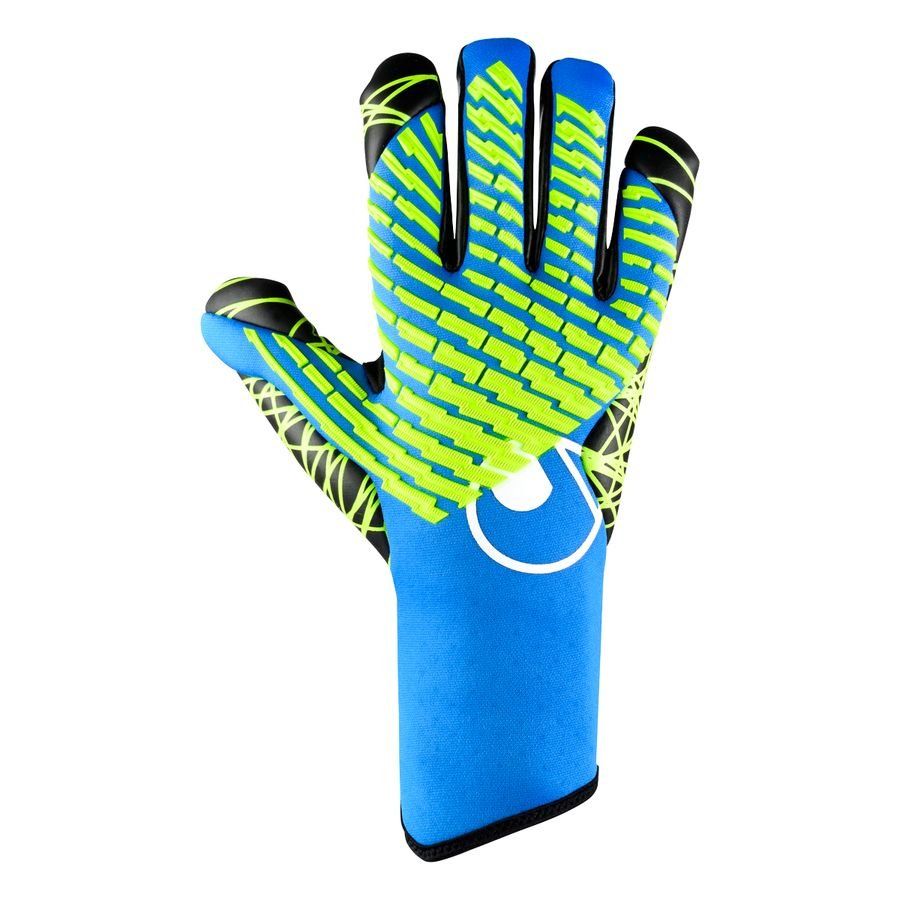 Uhlsport Torwarthandschuhe Fangmaschine CyberTec Ultragrip HN Planet Edition - Blau