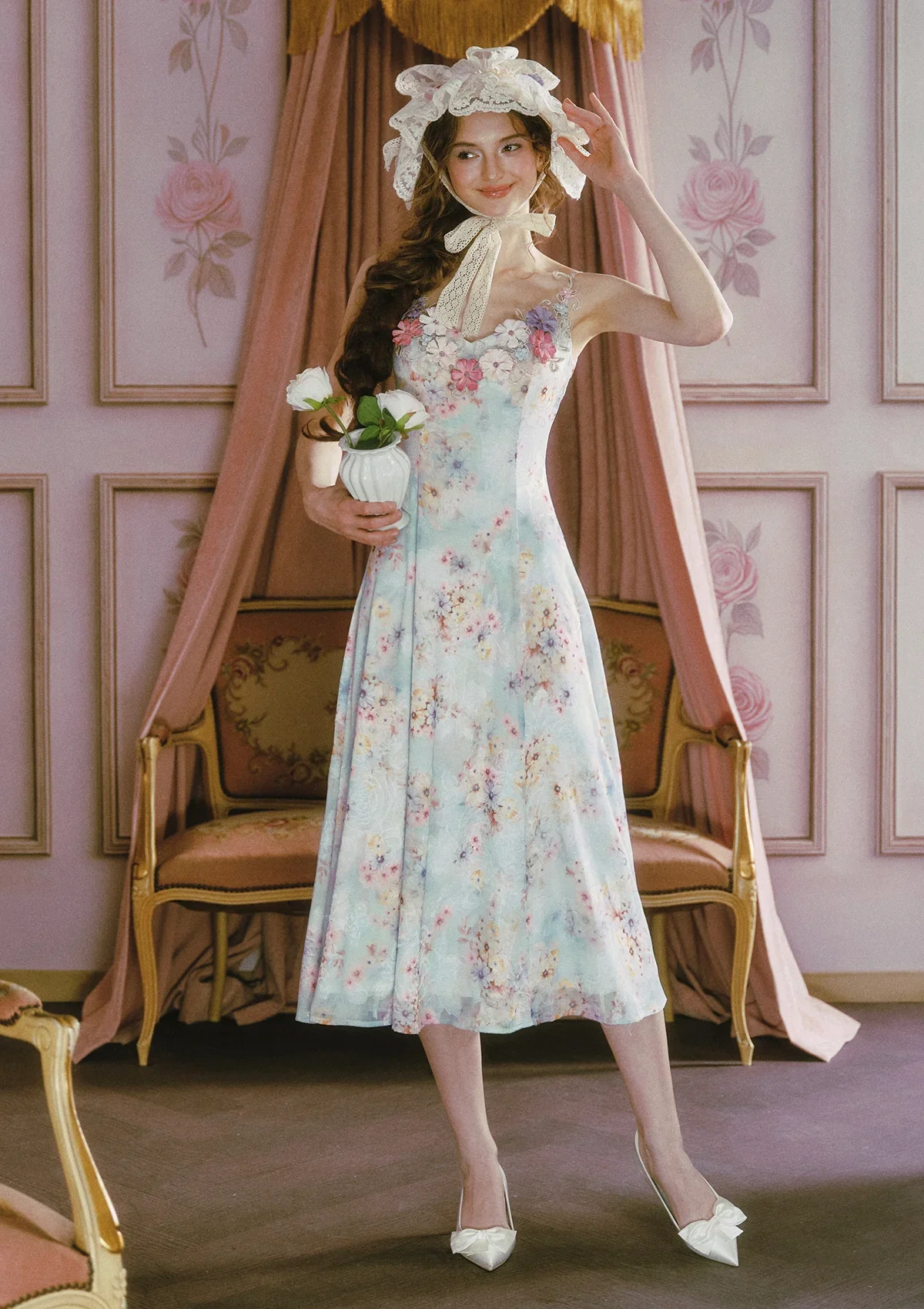 Image of Mint Candy Garden Dress