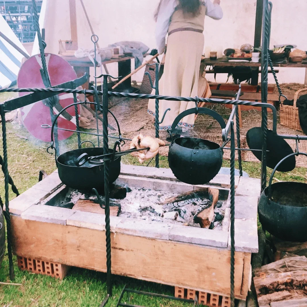 Cooking at the Medieval Fair