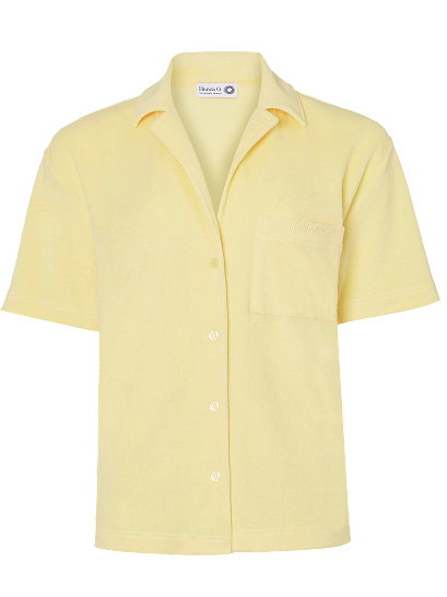 Terry Towelling Cuban Shirt Butter